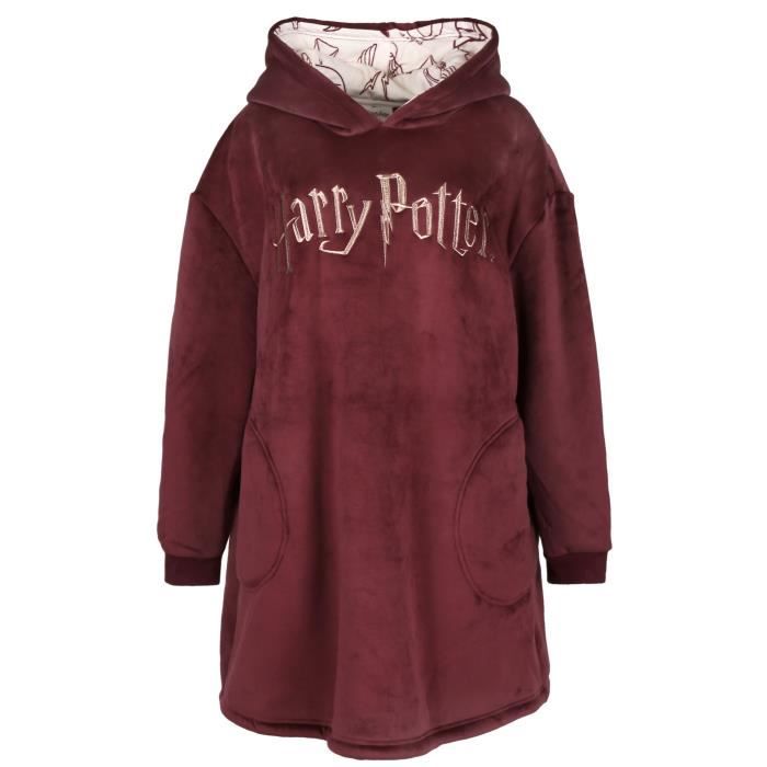 Harry Potter hoodie/peignoir/couverture bord unisexe', capuche, poches, snuddie XS-S