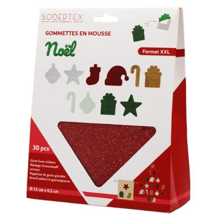 310 Pièces Gommettes Noel, FUKPO Stickers Noel Autocollant Scrapbooking, Sticker Gommette Joyeux Arbre De Noël Pere Noël Autocollants Enfant Bonhomme