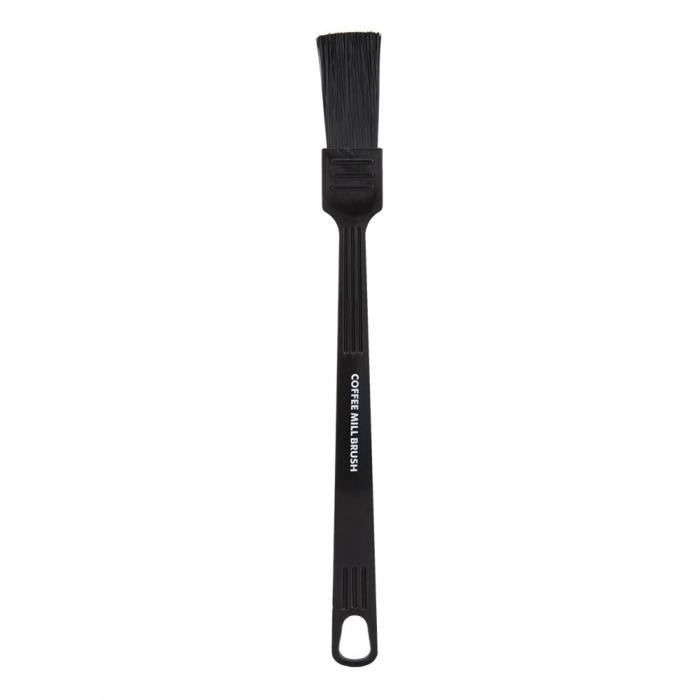 Brosse de nettoyage - SURENHAP - Moulin à café - Manche en bois - Poils artificiels - 18,5 cm