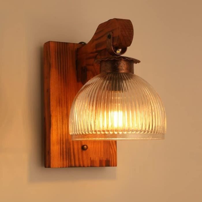 Mengjay Applique Murale Interieur, Industrielle Métal Et