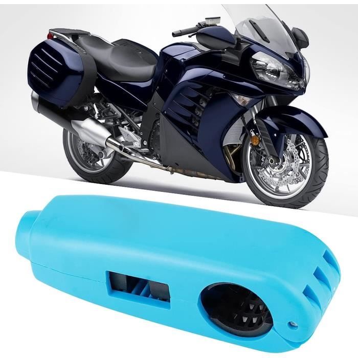 Serrure Universelle Pour Guidon De Moto/Scooter - Anti-Vol Frein Et Accélérateur - Aluminium Rouge - AUFER - Neuf