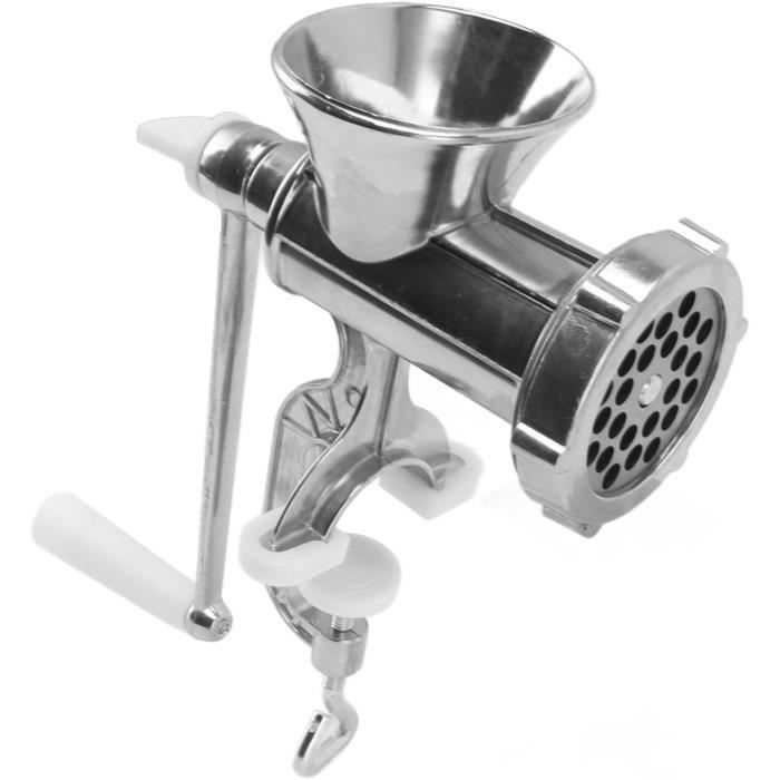 Hachoir à Viande 3 L 300 W - Bol Acier Inox, 3 Vitesses, Pour Légumes, Fruits, Viande - 11