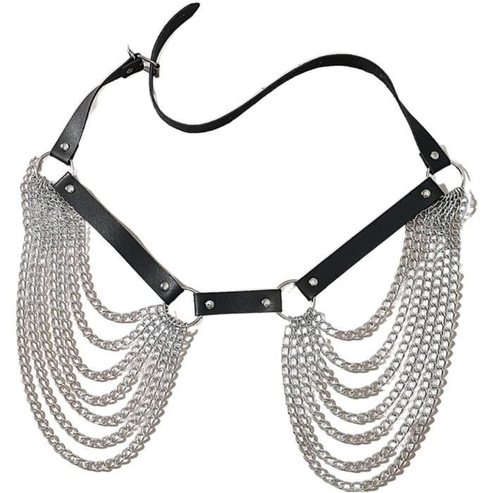 Ceinture De Selle Et Collier De Poitrail Vintage En Cuir Pour Cheval