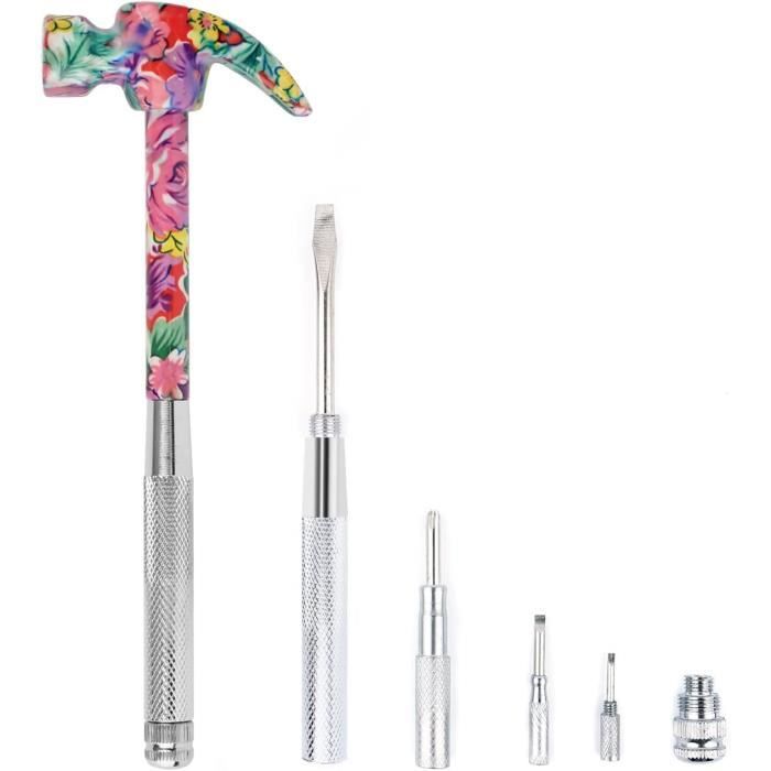Lot De 20 Tournevis Multifonctions Pieuvre 8 En 1 Avec Lampe LED - Outil De Poche Pratique - Neuf