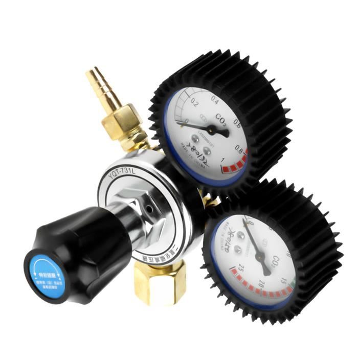 BUTSIR Gaz Bouteille Régulateur- Bleu-29 MBAR -0.8kg/H-universal