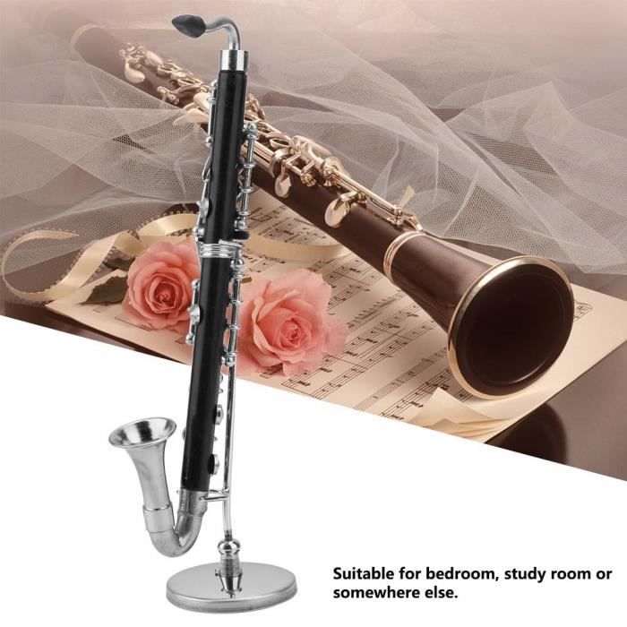 Miniature De Violoncelle En Bois – 14 Cm Avec Archet, Support Et Étui – Déco Maison De Poupée – Cadeau Musicien