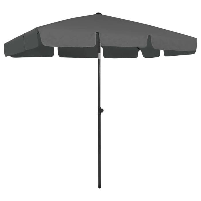 VIDAXL Parasol de plage 200x125 cm