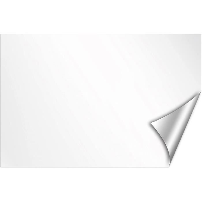 Wallpops Wall Pops Tableau à message autocollant 61 x 91,4 cm, blanc