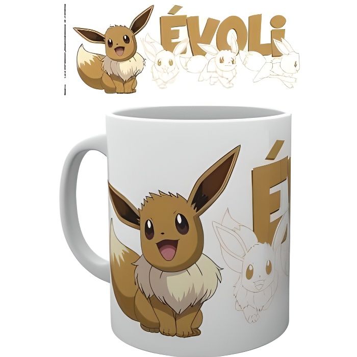 Mug Pokemon Evoli Cdiscount Puericulture Eveil Bebe