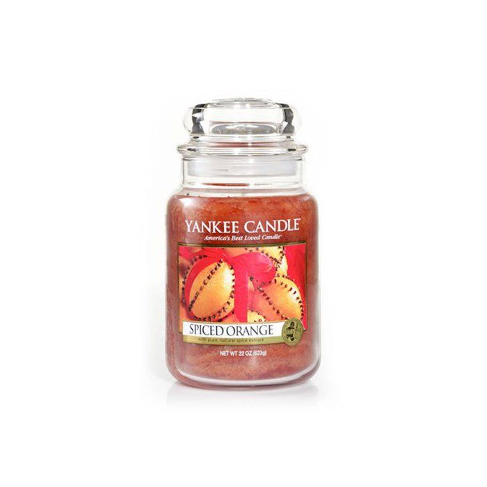 YANKEE CANDLE CANDELA GIARA GRANDE SPICED ORANGE