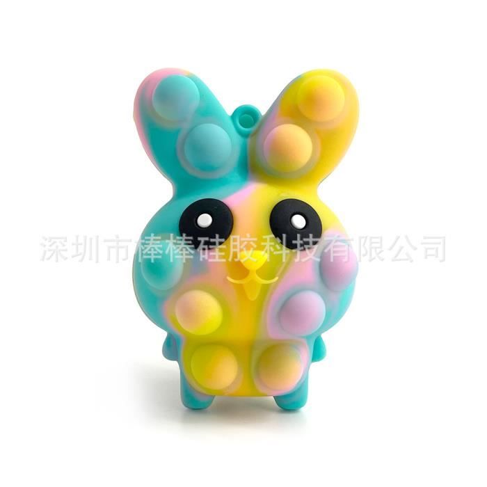 12 Œufs De Pâques Avec Jouets à Presser - Anti-Stress Mignon Pour Enfants - Cadeau Panier De Pâques