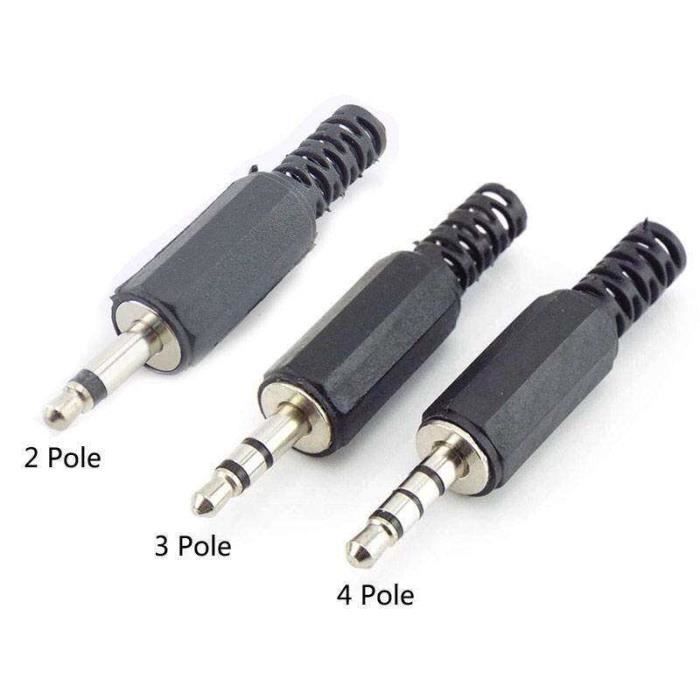 Adaptateur Audio 3,5mm Femelle-Femelle VCE - Lot De 2 Connecteurs Plaqué Or