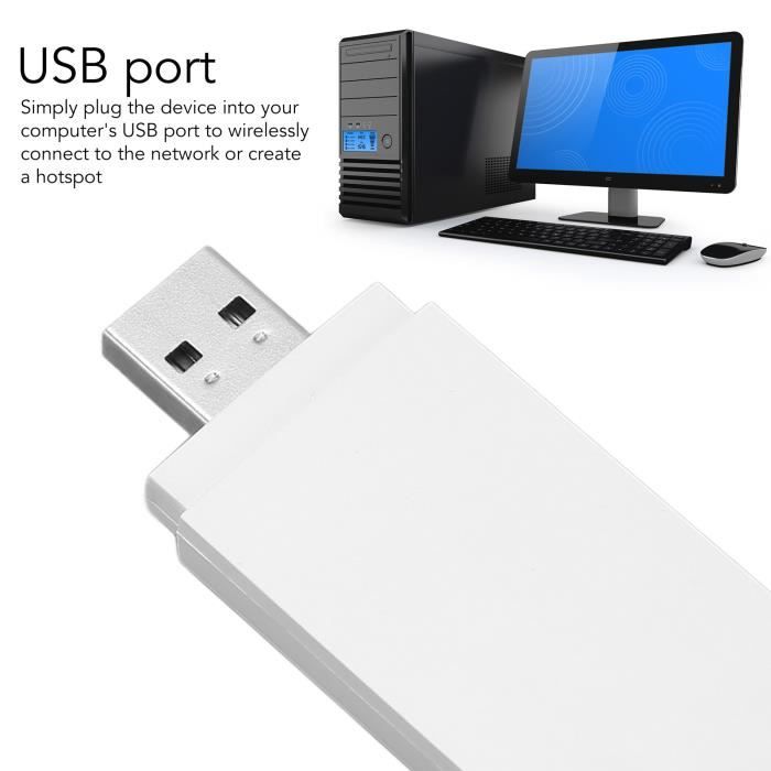 Routeur Wifi 4G, Point D'Accès Wifi Mobile Compact Et Portable De 150 Mbps Pour L'Europe[H2966