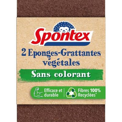 SPONTEX Gratte-éponges Efficacité Minéral - Lot de 6 x 6 - Cdiscount Au  quotidien