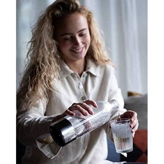 Bouteille pour Machine à Soda Aarke - Sans BPA - Détails en Acier