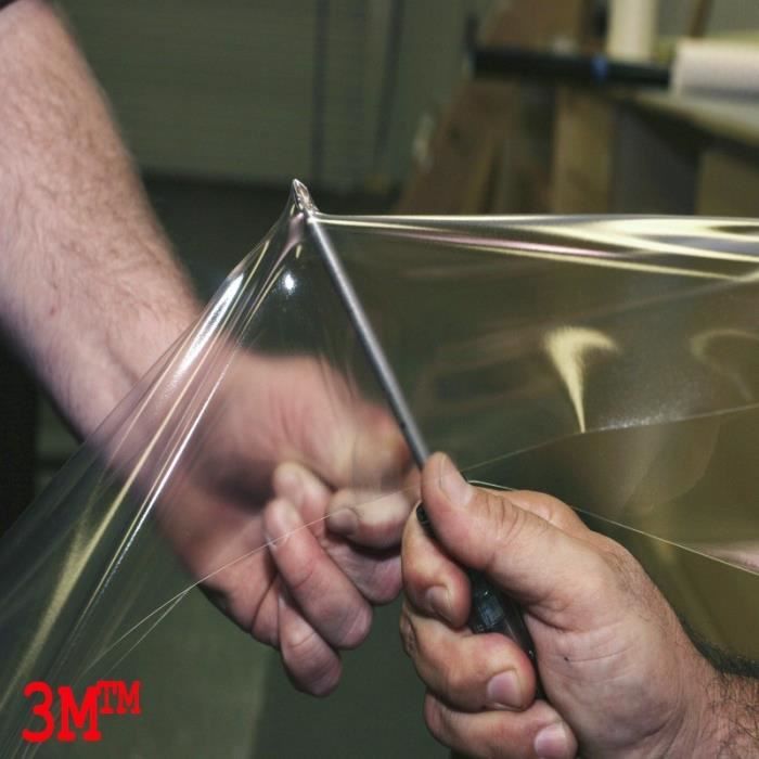 Film adhésif transparent pour la protection des parties sensibles de la  marque 3M™ - longueur:25mm(2,5cm) X 2M épaisseur:220 μm - Cdiscount  Bricolage