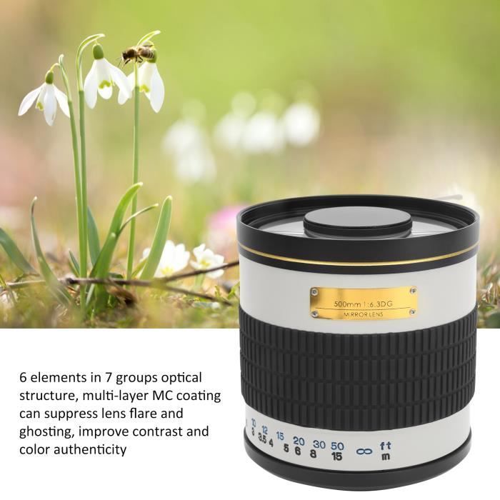 Appareil photo MF Objectif zoom téléobjectif F / 8.3-16 420-800mm I0O6