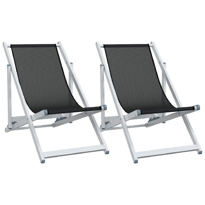 Cobee Lot de 4 chaises de plage miniatures pour maison de poupée