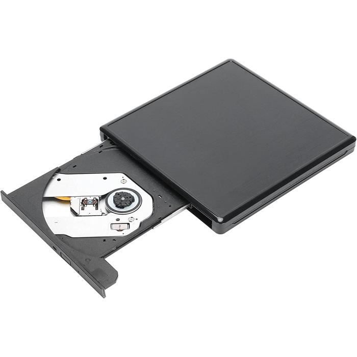 Lecteur dvd externe, lecteur USB 3.0 Cd / dvd + / dvd portable, graveur de  cd rom de disque adapté à un ordinateur de bureau pour ordinateur portable