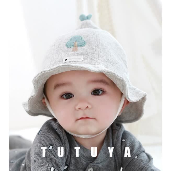 Bebe Casquette Chapeau Enfants d ete Chapeau Fille Garcon de Plage Chapeaux de Soleil Protection Chapeaux 0 6 mois CHTA424 Cdiscount Pret a Porter