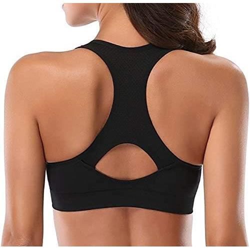 Usa Pro Medium Brassière De Sport Gym Fitness Femmes Noir - Sport Usa Pro Medium Brassière De Sport Gym Fitness Femmes Noir - Sport