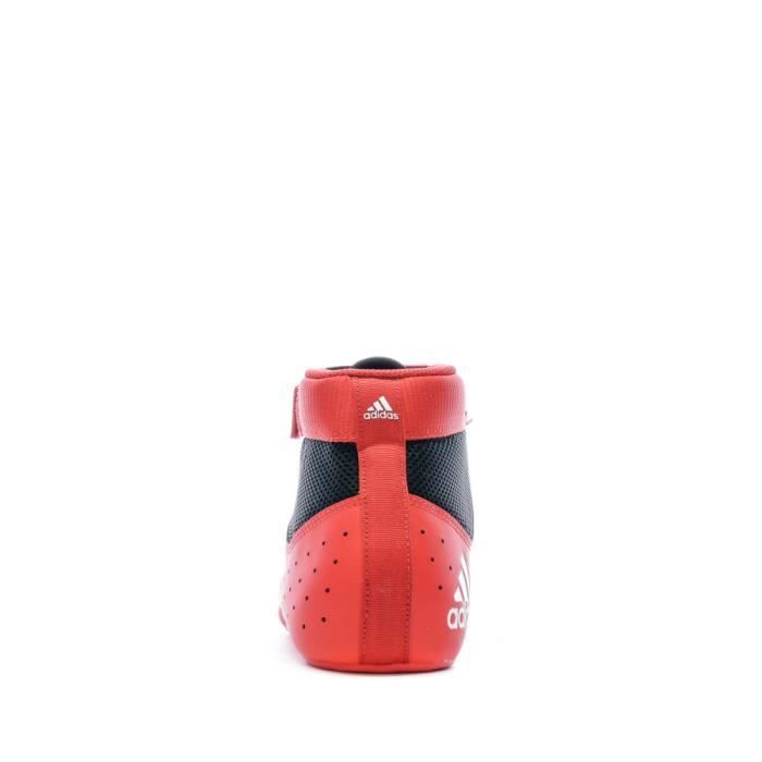 Chaussures de Lutte Rouge Gar on Homme Adidas Mat Hog 2.0 Red