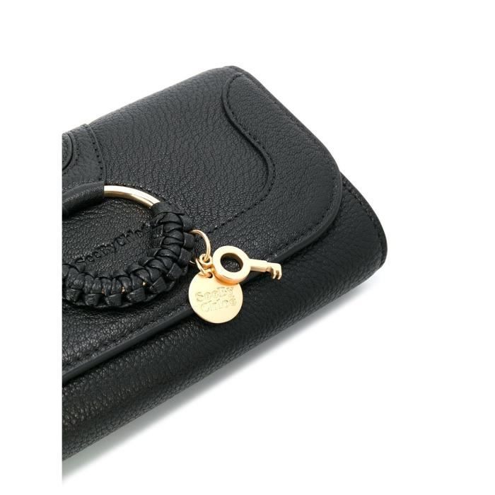 SEE BY CHLO FEMME CHS20SP912305001 NOIR CUIR PORTEFEUILLE