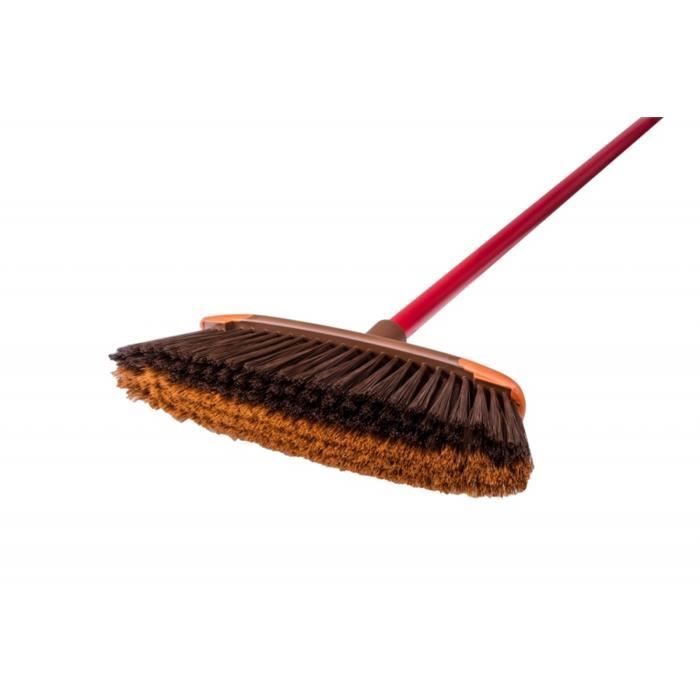 Brosse De Parquet 2 En 1 Vileda - Pour Sols Sensibles, Ramasse Poussières Et Poils D'animaux - 2