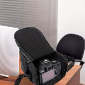 Sac Photo Universel Sacoche Appareil Photo Canon Avec Rembourré Sac Appareil Photo Pour SLR Insert Sac à Dos Photo Noir