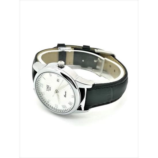 Zemge 36mm Pour Femme Montre Pour Homme A Date Etanche Montre Bracelet Casual Simple Design Classique Robe Argente Montre Bracele Achat Vente Montre Zemge 36mm Pour Femme Montre Cdiscount