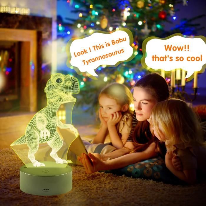 3D Lampe À Led Glow Night Lights Stitch Modèle Led Kiddécoration De Chambre  Lumières Avec Télécommande Parfait - Cdiscount Puériculture & Eveil bébé