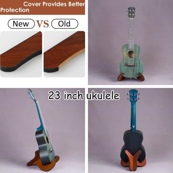 Support de guitare double rangée verticale pliable U Bass Support de guitare double rangée verticale pliable U Bass