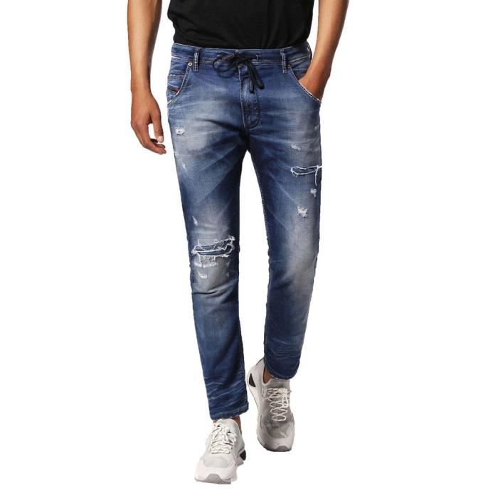 Vetements homme Jeans Diesel Krooley Cb Joggjeans 0685i Bleu Cdiscount Pret a Porter