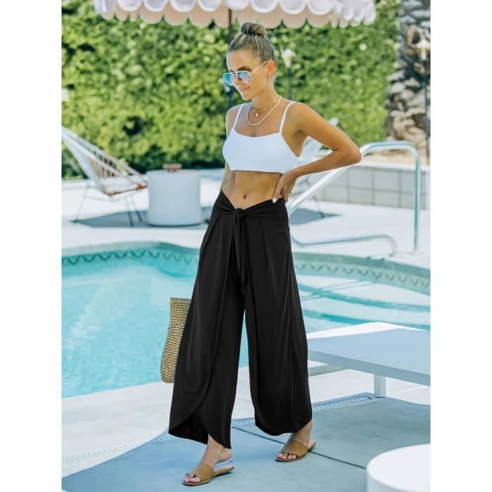 Pantalon on sale évasé femme