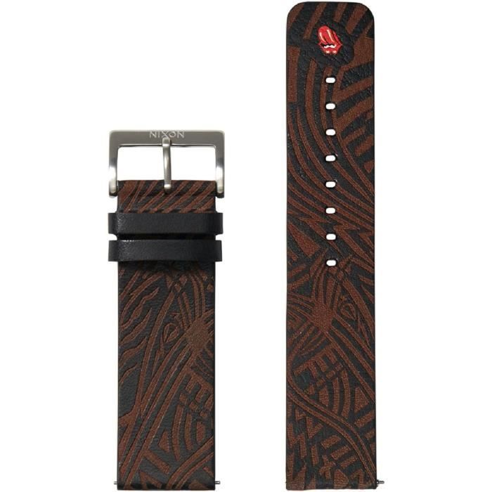 Montre nixon bracelet sale cuir