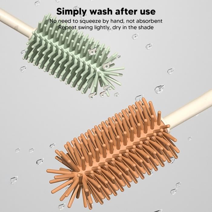 Balai En Caoutchouc Pour Tapis Et Poils D'animaux - Set De Brosses Nettoyantes (122 Cm, UK)