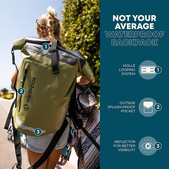 Earth pak sac on sale à dos étanche