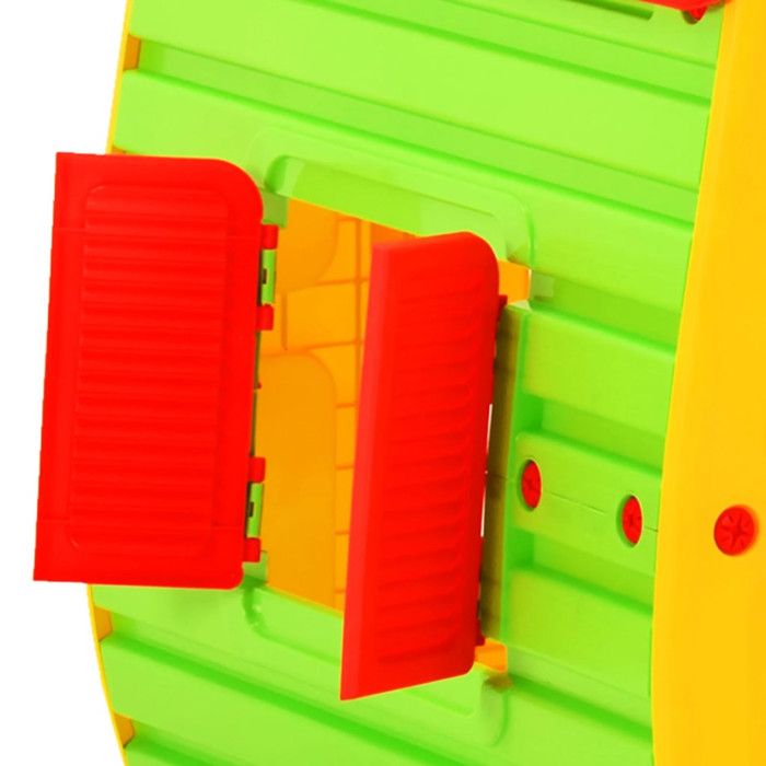 Maison De Jeu Pliable VidaXL – Cottage Enfant Avec Porte/fenêtres, Intérieur/extérieur, Plastique UV Résistant