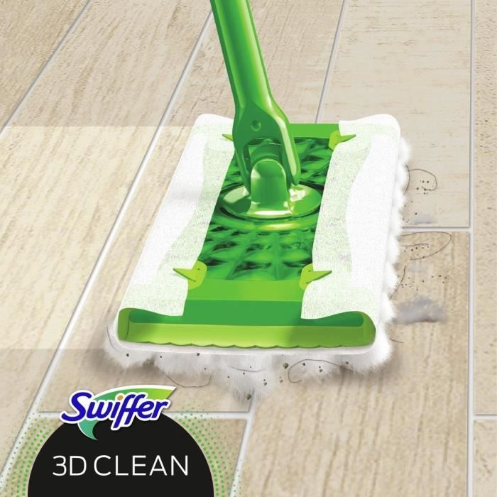 Swiffer Kit Complet Balai, 8 Lingettes Sèches & …