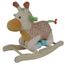 girafe a bascule en bois