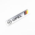 Tuning extérieur,Autocollants de décoration de voiture, logo 3D en Aluminium, Badge pour Opel Astra H - Type For OPEL 3-0