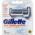 GILLETTE Lames de Rasoir Skinguard Sensitive - 5 recharges-0