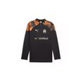 Sweatshirt Training OM Fleece 2023/24 - noir/rickie orange - M-0