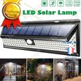TD® Lampe Solaire Jardin Extérieur Lumière 3 Modes d'éclairages  Avec Capteur de Mouvement Lumière LED Étanchéité IP65 solaire-0