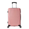 Valise Grande taille 4 roues 75cm ABS Rose Gold - Classiq - Trolley ADC-0
