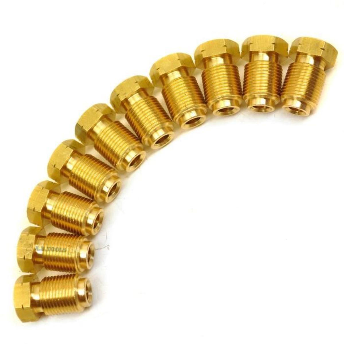 Raccord De Conduite De Frein Tube 4.75 M10 X 1.25 Modèle Court - Foto 4