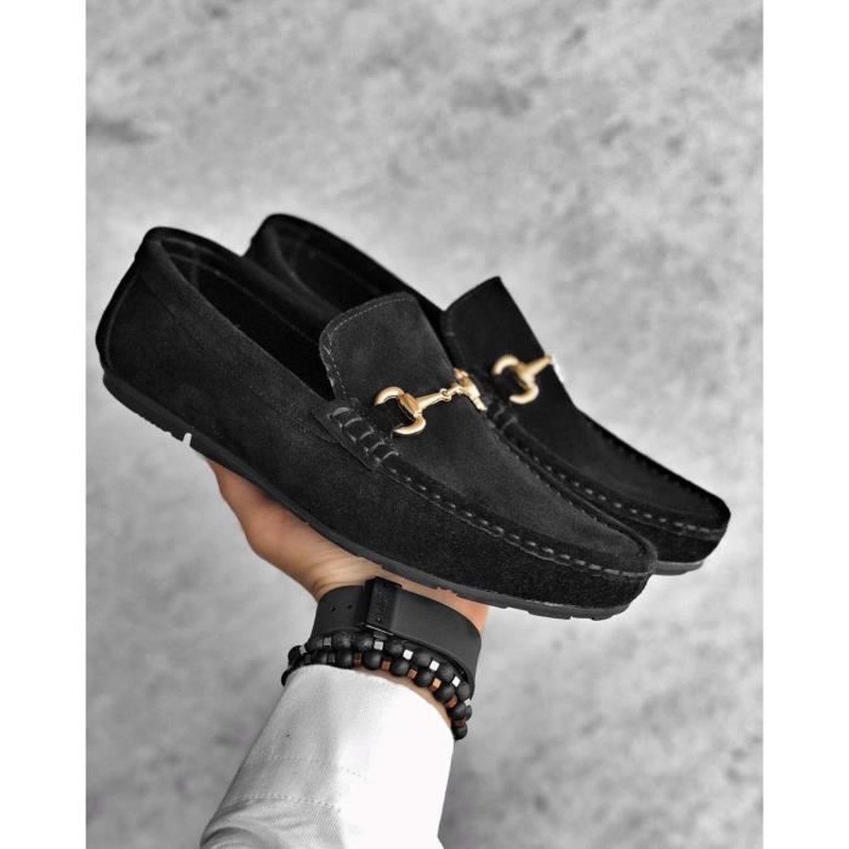 Mocassin noir
