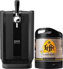 Pack Tireuse à bière PerfectDraft Black - 1 fût 6L Leffe Blonde - 5e de consigne inclus - Idée cadeau