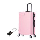 CELIMS FRANCE Valise Grande Taille 75cm 23kg | Valise CELIMS Weekend | Roues 360 | Cadenas |Rose Pâle