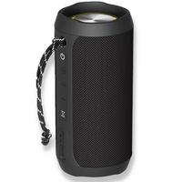 Enceinte Bluetooth Portable - ZSYDFSL - Enceinte Portable Sans Fil - Étanche - avec Lumineuse, Micro, AUX, USB, TF - 20h